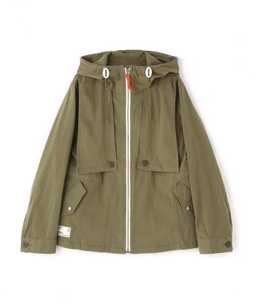 AVIREX(アヴィレックス)の「MOUNTAIN PARKA WITH THE CAPE / マウンテンパーカー ウィズ ザ ケープ / AVIREX / アヴィレックス(マウンテンパーカー・レディース・オリーブ系/アイボリー/チャコールグレー・S/M)」の6枚目の写真