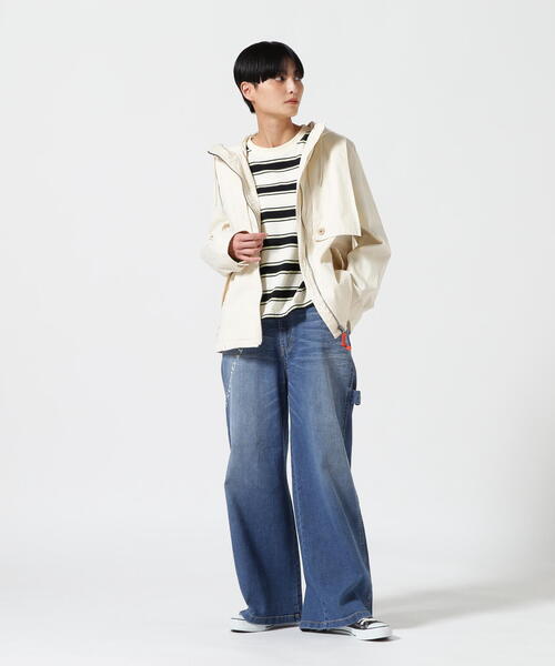 AVIREX(アヴィレックス)の「MOUNTAIN PARKA WITH THE CAPE / マウンテンパーカー ウィズ ザ ケープ / AVIREX / アヴィレックス(マウンテンパーカー・レディース・オリーブ系/アイボリー/チャコールグレー・S/M)」の8枚目の写真