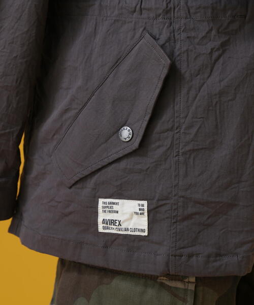AVIREX(アヴィレックス)の「MOUNTAIN PARKA WITH THE CAPE / マウンテンパーカー ウィズ ザ ケープ / AVIREX / アヴィレックス(マウンテンパーカー・レディース・オリーブ系/アイボリー/チャコールグレー・S/M)」の21枚目の写真