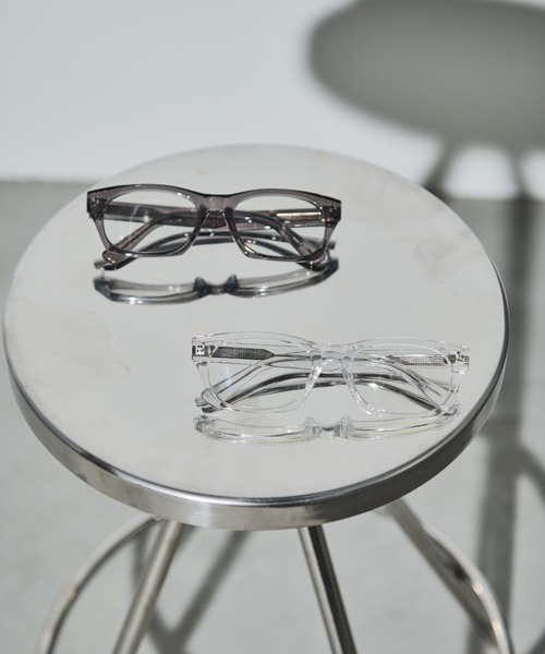 セール】セルフレーム クリアレンズサングラス（メガネ）｜Naege