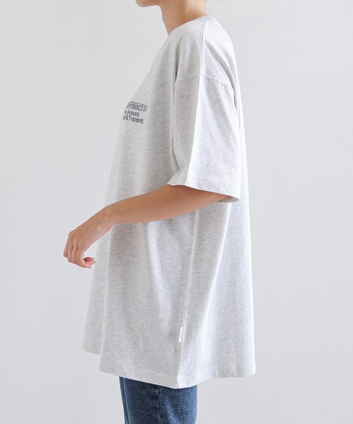 ERAReactエンブロイダリーロゴ半袖Tシャツ（Tシャツ/カットソー