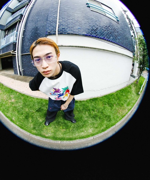 SENSE OF PLACE by URBAN RESEARCH（センスオブプレイスバイアーバンリサーチ）の「『別注』SHUHEI KOKI×SENSE OF PLACE　ラグランTシャツ（Tシャツ/カットソー・メンズ・ホワイト/ライトブルー/ブラック・MEDIUM/LARGE）」の13枚目の写真