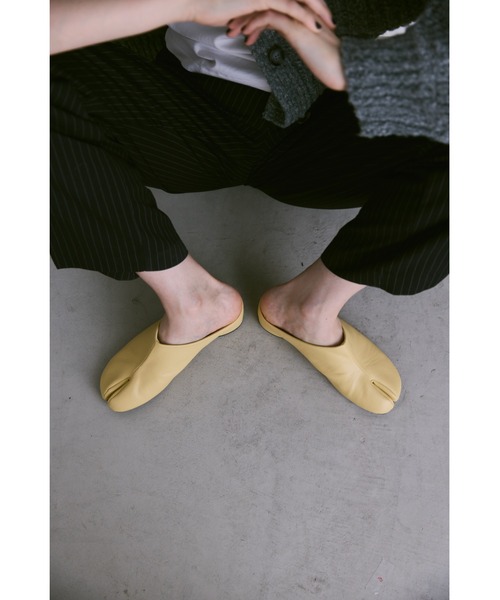 YARD PLUS/AUNT MARIE'S  un/ neu サボ足袋ミュール セール】サボ足袋ミュール（スリッポン）｜un/neu（アンノイ）の
