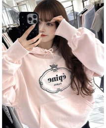 épine emblem logo hoodie ピンク épine emblem logo hoodie ピンク