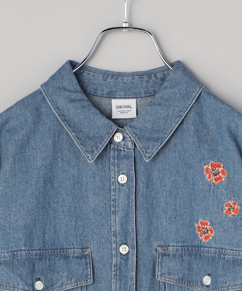 スナッピングデニムシャツ ms5729-denim hook skipper shirt デニムシャツ（シャツ