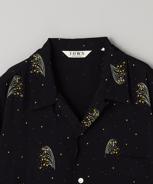 TOWN（タウン）の「＜TOWN＞ STAR シャツ（シャツ/ブラウス・メンズ・ブラック・S/M/L/XL）」の8枚目の写真