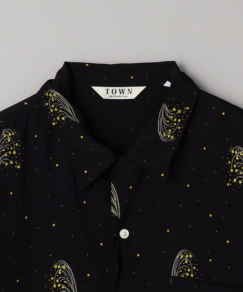 TOWN（タウン）の「＜TOWN＞ STAR シャツ（シャツ/ブラウス・メンズ・ブラック・S/M/L/XL）」の9枚目の写真