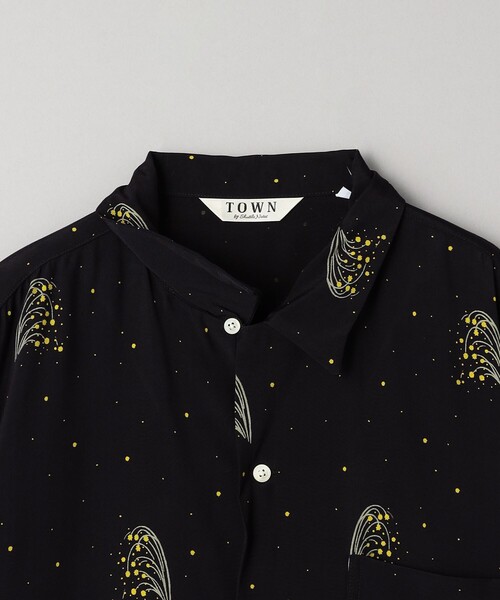 TOWN（タウン）の「＜TOWN＞ STAR シャツ（シャツ/ブラウス・メンズ・ブラック・S/M/L/XL）」の12枚目の写真