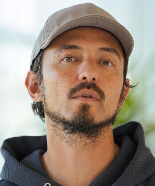 CAMBIO（カンビオ）の「mko12130-Cordura Cotton Nylon Short Cap ショートキャップ（キャップ・メンズ・ブラック/グレイッシュベージュ/チャコール/グリーン・FREE）」の6枚目の写真