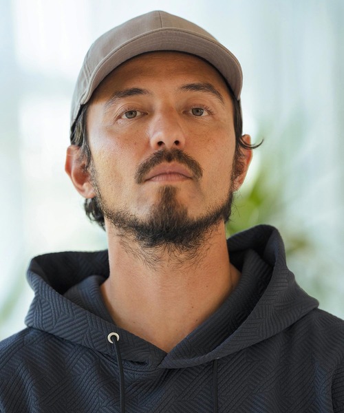 CAMBIO（カンビオ）の「mko12130-Cordura Cotton Nylon Short Cap ショートキャップ（キャップ・メンズ・ブラック/グレイッシュベージュ/チャコール/グリーン・FREE）」の5枚目の写真