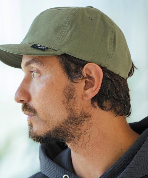 CAMBIO（カンビオ）の「mko12130-Cordura Cotton Nylon Short Cap ショートキャップ（キャップ・メンズ・ブラック/グレイッシュベージュ/チャコール/グリーン・FREE）」の22枚目の写真