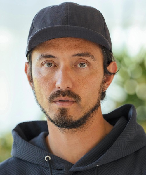 CAMBIO（カンビオ）の「mko12130-Cordura Cotton Nylon Short Cap ショートキャップ（キャップ・メンズ・ブラック/グレイッシュベージュ/チャコール/グリーン・FREE）」の19枚目の写真