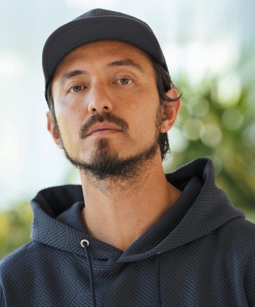 CAMBIO（カンビオ）の「mko12130-Cordura Cotton Nylon Short Cap ショートキャップ（キャップ・メンズ・ブラック/グレイッシュベージュ/チャコール/グリーン・FREE）」の18枚目の写真