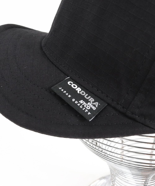 CAMBIO（カンビオ）の「mko12130-Cordura Cotton Nylon Short Cap ショートキャップ（キャップ・メンズ・ブラック/グレイッシュベージュ/チャコール/グリーン・FREE）」の12枚目の写真