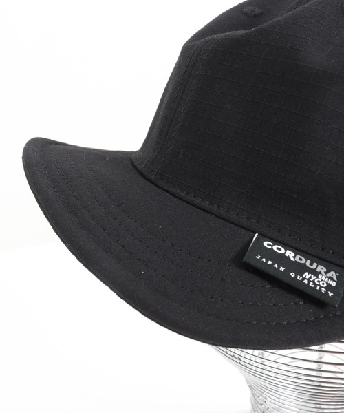 CAMBIO（カンビオ）の「mko12130-Cordura Cotton Nylon Short Cap ショートキャップ（キャップ・メンズ・ブラック/グレイッシュベージュ/チャコール/グリーン・FREE）」の11枚目の写真