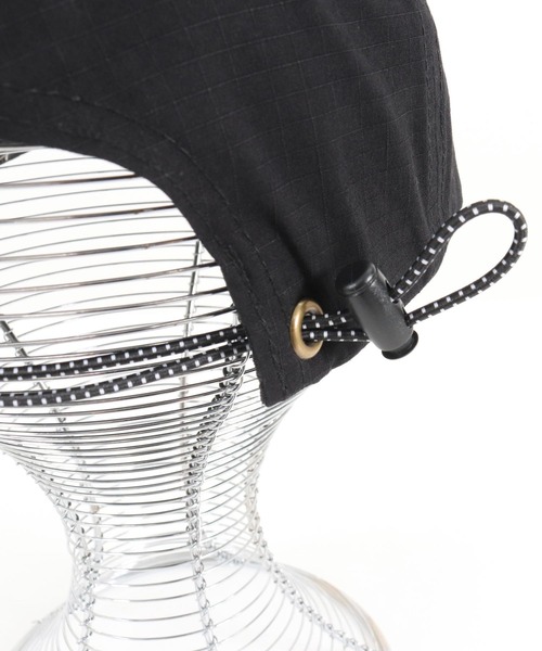 CAMBIO（カンビオ）の「mko12130-Cordura Cotton Nylon Short Cap ショートキャップ（キャップ・メンズ・ブラック/グレイッシュベージュ/チャコール/グリーン・FREE）」の8枚目の写真