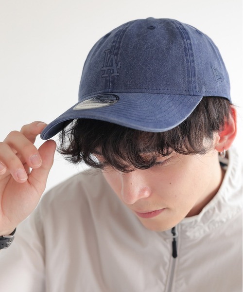 NEW ERA（ニューエラ）の「【NEW ERA/ニューエラ】MLB/ウォッシュドキャップ（キャップ・メンズ・スミクロ/ブルー/ブラック/ブラウン/ダークグレー・FREE）」の16枚目の写真