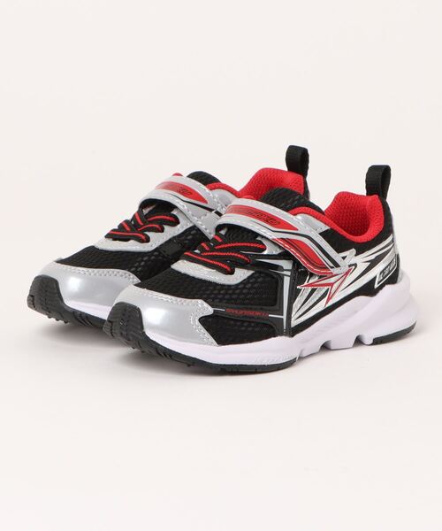 瞬足（シュンソク）の「瞬足/SYUNSOKU/キッズスニーカー/JJ-155（スニーカー・キッズ・ブラック×シルバー/ブルー/グリーン/レッド/ブラック×イエロー/ゴールド/ブルー系その他2/ブラック×ゴールド/グリーン系その他/ネイビー/イエロー/シルバー・16.5cm/17.0cm/17.5cm/18.0cm/18.5cm/19.0cm/19.5cm/20.0cm/20.5cm/21.0cm/21.5cm/22.0cm/22.5cm/23.0cm/16.0cm/23.5cm/24.0cm/24.5cm/25.0cm）」の20枚目の写真