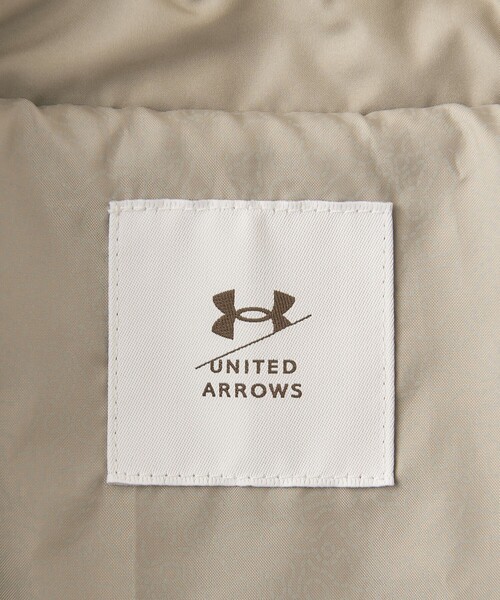 UNDER ARMOUR（アンダーアーマー）の「＜UNDER ARMOUR ｜ UNITED ARROWS＞ パディング フルジップブルゾン（ブルゾン・メンズ・ブラック/ベージュ・XL/M/S/L）」の4枚目の写真