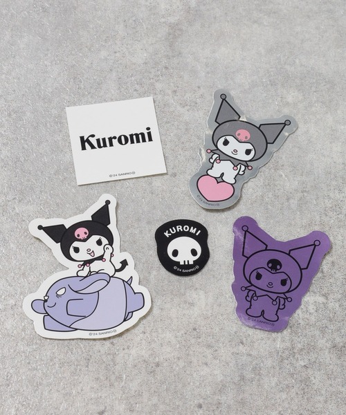 LEPSIM（レプシィム）の「【サンリオキャラクターズ】ステッカー5P　143589（ステッカー/テープ・レディース・ブルー/ピンク/グリーン/パープル・ONE SIZE）」の2枚目の写真