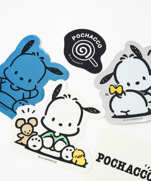 LEPSIM（レプシィム）の「【サンリオキャラクターズ】ステッカー5P　143589（ステッカー/テープ・レディース・ブルー/ピンク/グリーン/パープル・ONE SIZE）」の9枚目の写真