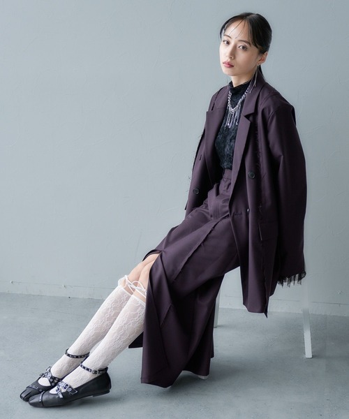 HARE(ハレ)の「リボンツキレースソックス(HARE)(ソックス/靴下・レディース・ホワイト/ブラック・FREE)」の17枚目の写真