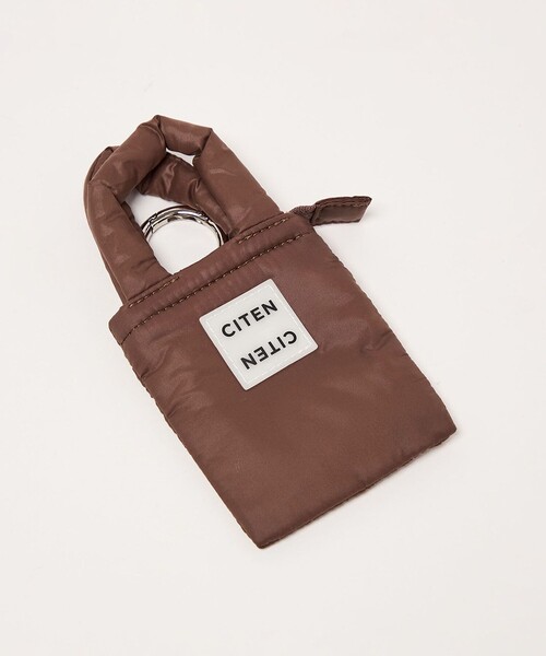 CITEN(シテン)の「<CITEN> パデッド キーリング(キーホルダー・レディース・ロイヤルブルー/ホワイト/ピンク/ワインレッド/オレンジ/シルバー/ブラック/ライトブルー/オレンジ系その他/クリーム/ライム/ネイビー/その他1/ベージュ/その他3/ダークグレー/レッド/ダークブラウン/ライトグレー/その他4/ケリーグリーン/その他6/ターコイズブルー系/ライラック/その他7/ブラウン系・FREE)」の6枚目の写真