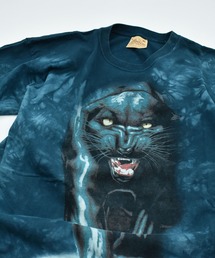 THE MOUNTAIN（ザマウンテン）の「【ヴィンテージ古着】90's THE MOUNTAIN 黒豹 タイダイTシャツ（Tシャツ/カットソー）」