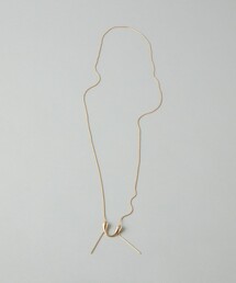 CITEN | ＜CITEN＞ニュアンス Uループタイ ネックレス(ネックレス)