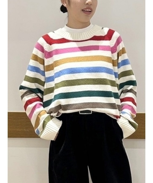 GAP(ギャップ)の「CashSoft カシミヤタッチ クルーネックセーター(ニット/セーター・レディース・ブラック/ブラック系その他/レッド/ブラウン/レッド系その他/アイボリー/チャコールグレー/グリーン/イエロー/ベージュ/その他/マルチ/ブルー・XS/S/M/L/XL/XXS)」の17枚目の写真