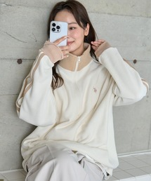 ∴WEGO/【大人気シリーズに新作登場！お気に入り登録者数2万人越え】U.S. POLO ASSN.フリースハーフジッププルオーバー