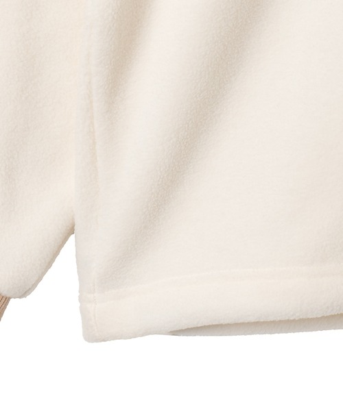 U.S. POLO ASSN.（ユーエスポロアッスン）の「∴WEGO/【大人気シリーズに新作登場！お気に入り登録者数2万人越え】U.S. POLO ASSN.フリースハーフジッププルオーバー（スウェット・レディース・ブラック/ホワイト/ホワイト系その他/ネイビー・MEDIUM/LARGE）」の12枚目の写真