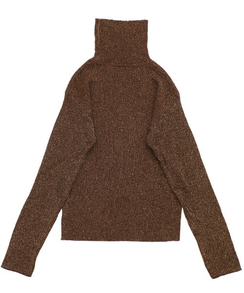 セール】ラメリブハイネックニット（ニット/セーター）｜select MOCA