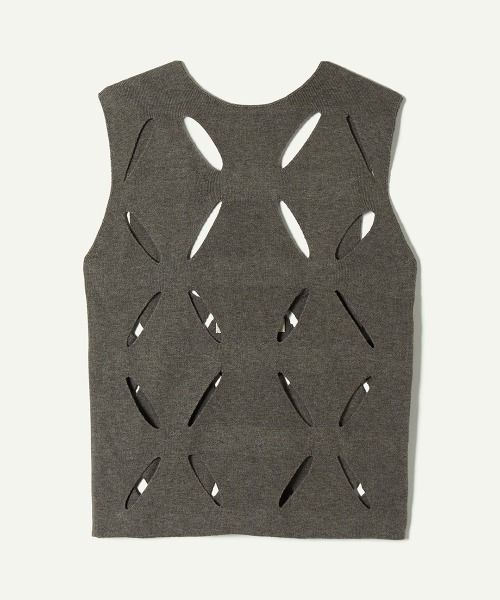 LEINWANDE ラインヴァンド　tops スタッフの購入品紹介！】LEINWANDE(ラインヴァンド) / Fringe Knit