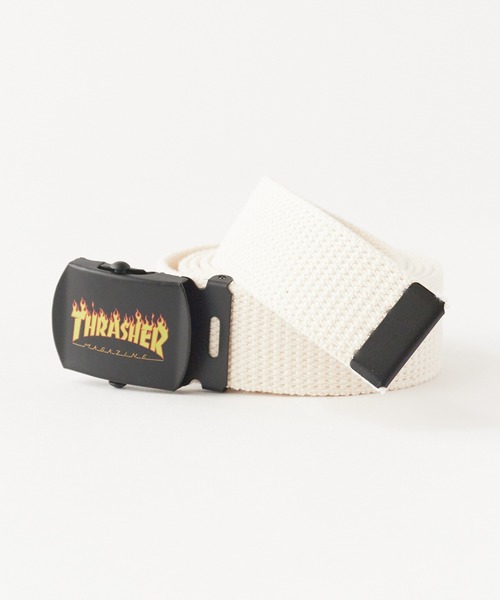 THRASHER(スラッシャー)の「THRASHER/スラッシャー THRASHER プリント GIベルト ガチャベルト(ベルト・メンズ・ブラック/オフホワイト/グレー/ホワイト/モスグリーン/レッド/ベージュ/ネイビー/イエロー・FREE)」の16枚目の写真