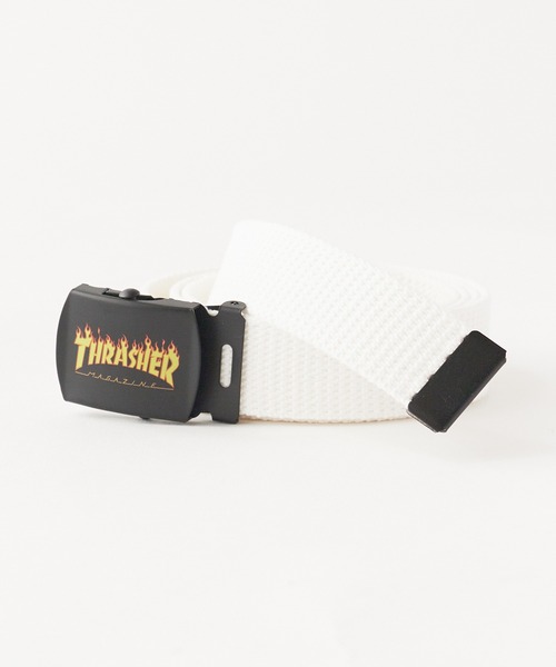 THRASHER(スラッシャー)の「THRASHER/スラッシャー THRASHER プリント GIベルト ガチャベルト(ベルト・メンズ・ブラック/オフホワイト/グレー/ホワイト/モスグリーン/レッド/ベージュ/ネイビー/イエロー・FREE)」の14枚目の写真