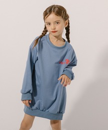 URBAN CHERRY（アーバンチェリー）の「バックアニマルプリントトレーナーワンピ（ワンピース・キッズ）」