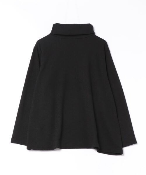 leswel(レスウェル)の「【L~5L 大きいサイズ】ふくれジャガードオフタートルカットソー(Tシャツ/カットソー・レディース・ブラック/ブルー/イエロー・L/LL/3L/4L/5L)」の13枚目の写真