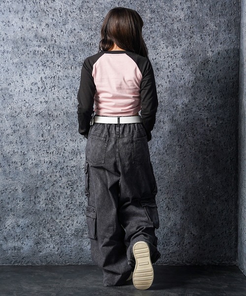 STARTER BLACK LABEL（スターターブラックレーベル）の「STARTER シャーリング ショート丈 ラグラン L/S Tシャツ / Shirring Short Length Raglan Long Sleeved T-Shirt（Tシャツ/カットソー・レディース・C/B/A/D・ONE SIZE）」の22枚目の写真