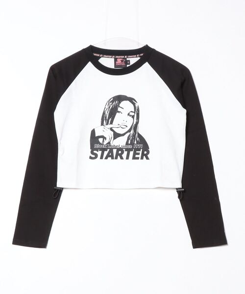 STARTER BLACK LABEL（スターターブラックレーベル）の「STARTER シャーリング ショート丈 ラグラン L/S Tシャツ / Shirring Short Length Raglan Long Sleeved T-Shirt（Tシャツ/カットソー・レディース・C/B/A/D・ONE SIZE）」の15枚目の写真