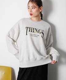 LAKOLE | アソートロゴ裏毛プルオーバー / 150636(スウェット)