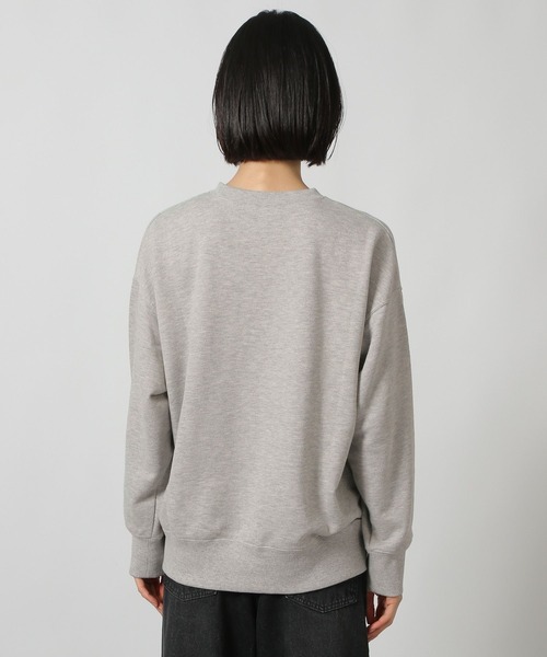 LAKOLE（ラコレ）の「アソートロゴ裏毛プルオーバー / 150636（スウェット・レディース・グレー/オートミール/チャコール・FREE）」の15枚目の写真