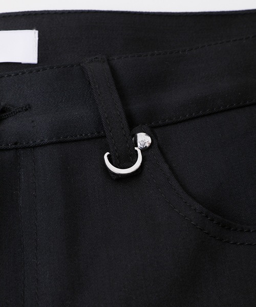 DIET BUTCHER(ダイエットブッチャー)の「DIET BUTCHER/ダイエットブッチャー Basic line/Loose fit denim pants ルーズフィットデニムパンツ(デニムパンツ・メンズ・レッド/ブラック・1)」の6枚目の写真