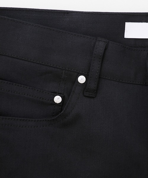 DIET BUTCHER(ダイエットブッチャー)の「DIET BUTCHER/ダイエットブッチャー Basic line/Loose fit denim pants ルーズフィットデニムパンツ(デニムパンツ・メンズ・レッド/ブラック・1)」の5枚目の写真