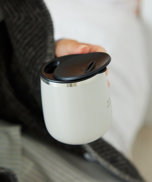 BRUNO（ブルーノ）の「BRUNO/ブルーノ 蓋つきステンレスマグ short 0.32L（グラス/マグカップ/タンブラー・レディース・サックスブルー/ナチュラル/ライトグレー/ピンク・ONE SIZE）」の20枚目の写真