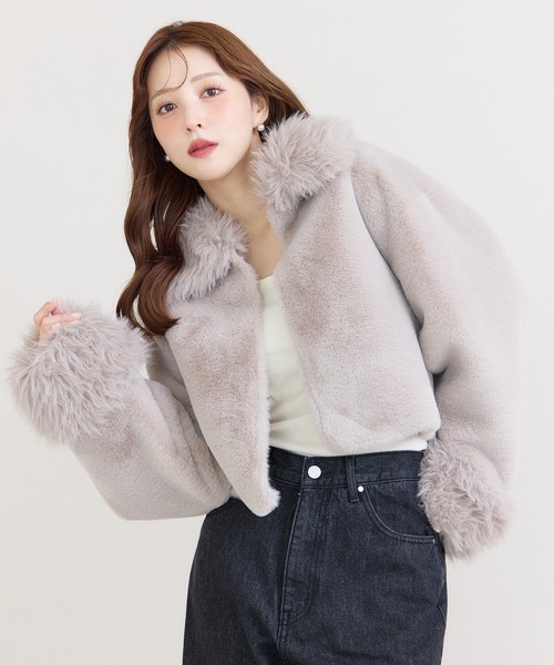 eimyistoire スリーブコンビファージャケット EIMY ISTOIRE（エイミーイストワール）の「スリーブコンビファー