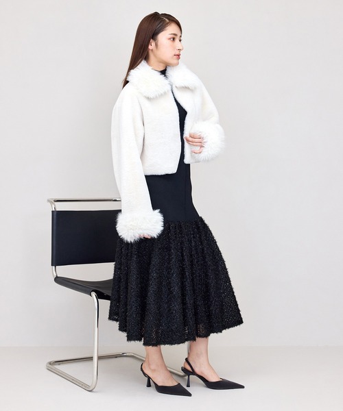 eimy istoire スリーブコンビファージャケット EIMY ISTOIRE（エイミーイストワール）の「スリーブコンビファー