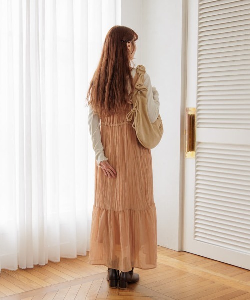 flower（フラワー）の「スエードシャーリングショルダー（ショルダーバッグ・レディース・ベージュ/ブラウン・FREE）」の11枚目の写真