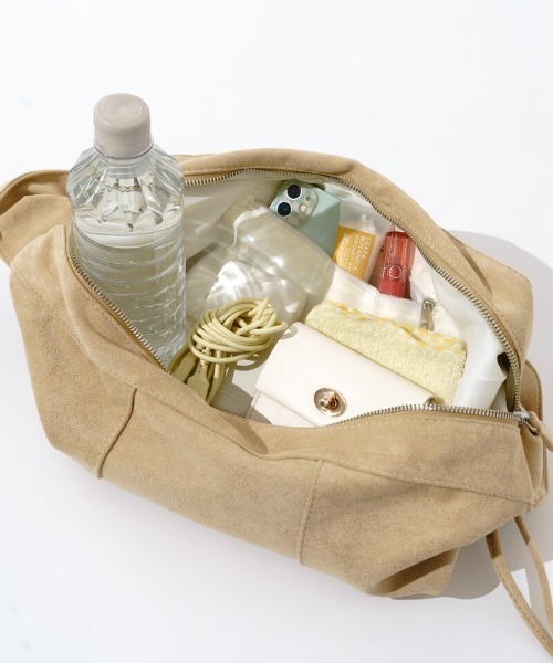 flower（フラワー）の「スエードシャーリングショルダー（ショルダーバッグ・レディース・ベージュ/ブラウン・FREE）」の22枚目の写真