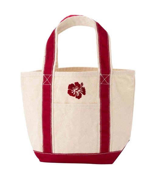 SEA（シー）の「ハイビスカス スーベニアトートS（トートバッグ・レディース・ブラック/レッド/ネイビー・ONE SIZE）」の11枚目の写真